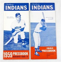 1959 & 1960 CLEVELAND INDIANS PRESSBOOK