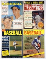 (4) VINTAGE BASEBALL MAGAZINES