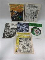Vintage Comics/Sci-Fi Fanzines Lot