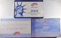 2008-2010 US PROOF SETS