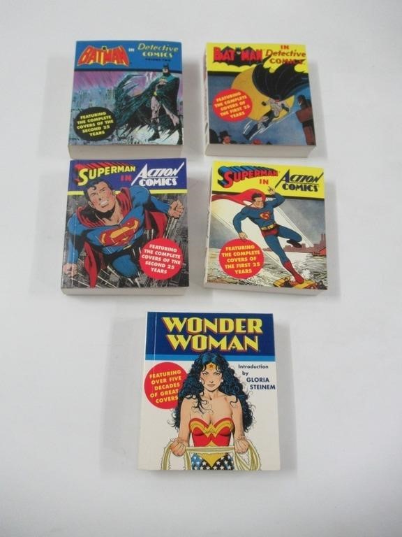 DC Superman/Batman/Wonder Woman Covers Book