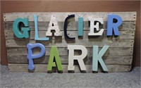 Glacier Park Sign