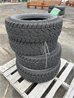 (4) FM501 A/T Tires LT245/75R16