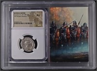 AD 238-244 GORDIAN III ROMAN EMPIRE NGC AU