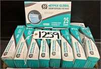 10 Boxes of Disposable Face Masks PPE