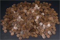 (1100) MIXED DATES WHEAT CENTS