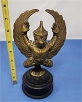 Garuda Thai Amulet Brass Figurine Powerful Eagle