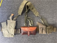 Military utility belt and pouch