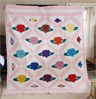 Water Lilly Quilt 83 x 68