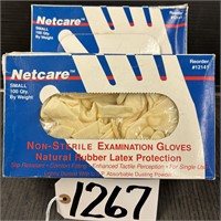 2 Boxes Latex Gloves