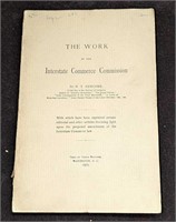 1905 The Work Of The Interstate Commerce Commissio