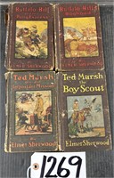 4 Elmer Sherwood Books Ted Marsh Buffalo Bill