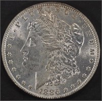 1886 MORGAN DOLLAR CH BU