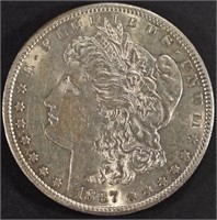 1887-S MORGAN DOLLAR AU/BU