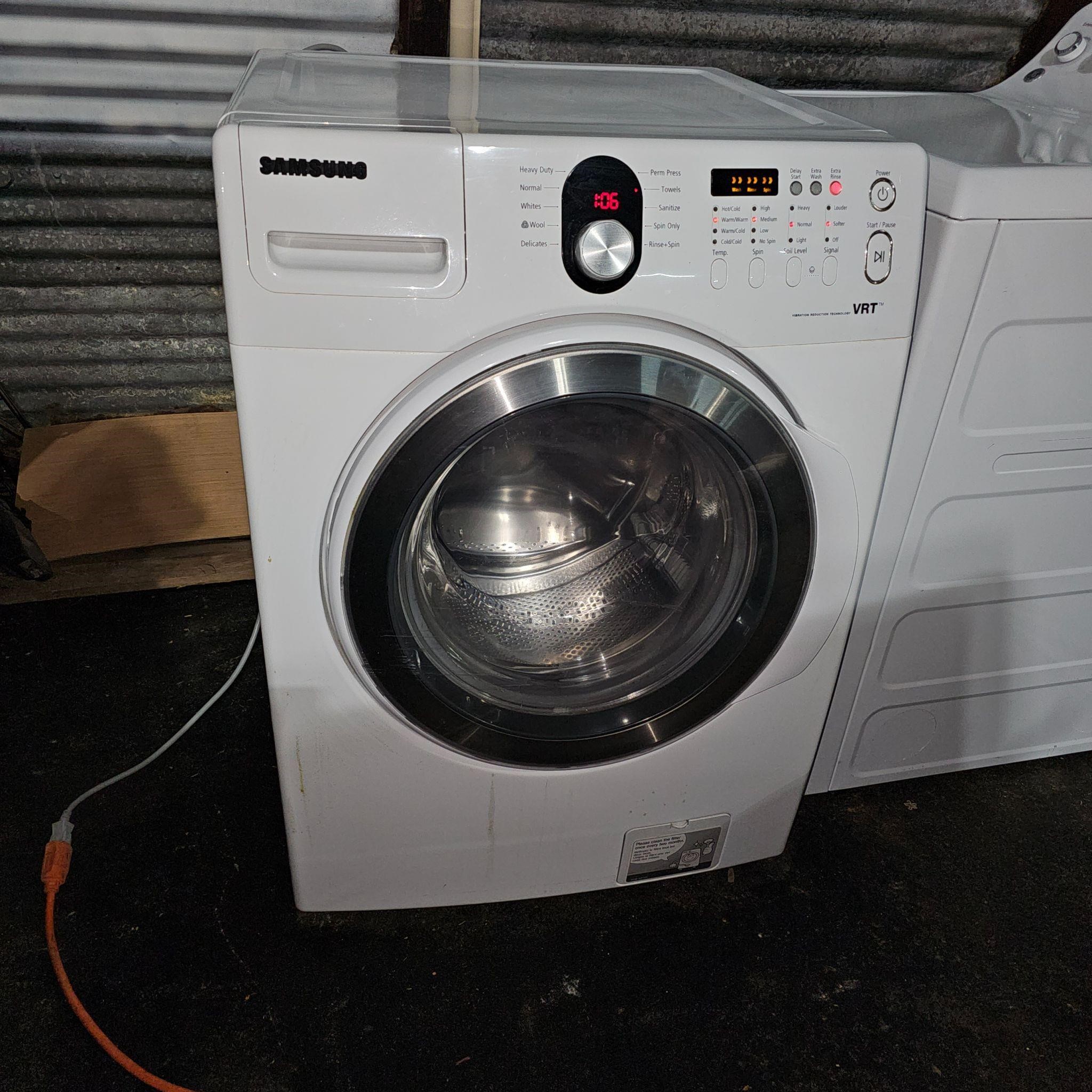 Samsung front laoding washer