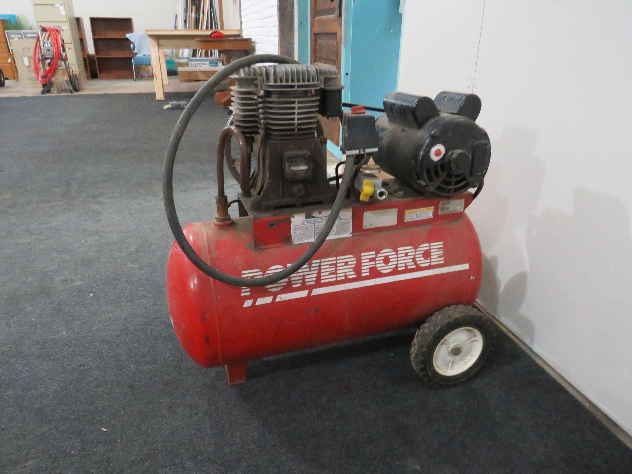 POWER FORCE AIR COMPRESSOR / CORD NEEDS END