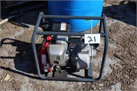 1 ½” water pump with Honda motor