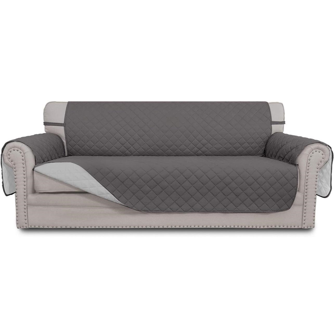 $73 Easy-Going Sofa Slipcover Reversible Sofa