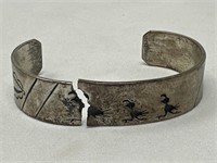 Broken Sterling Silver Bracelet 32.73 Grams