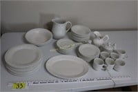 Gibson China dishes, cups, pitcher, etc