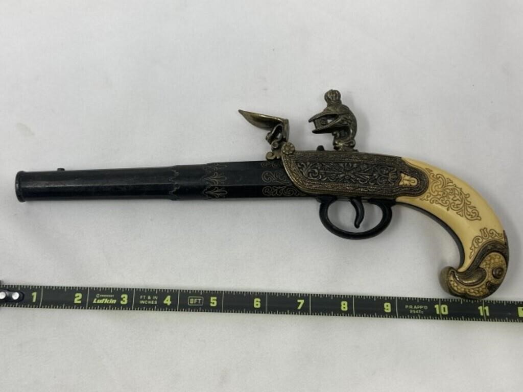 Vintage 18th Century Russian Flintlock Pistol