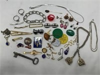 Jewelry Including Effingham IL Cheerleading Pin,