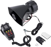 $30 7 Tone Sound Car Siren With Mic