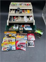 Tackle Box with Misc. Fishing Lures