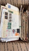 US Stamps postal history accumulation in medium fl