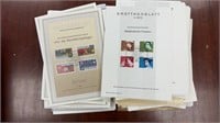 Germany Stamps Ersttagsblatt collection, 1970s-198