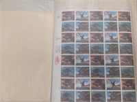 US Stamps FACE VALUE $150+ Mint Stuck Down Sheets