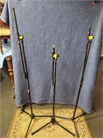 (3) Mic Stands