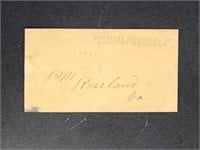 US Stamps 1847 Official Business Covers & enclosur