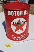 Decorative Texaco barrel