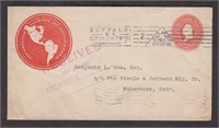 US Stamps Pan-American Exposition 1901 cover with