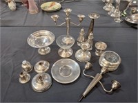 Lot of sterling silver, some dents & damages