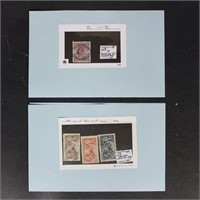 Great Britain Stamps #139, 222-224 Used with fault