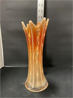 Depression glass marigold vase