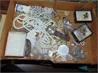 Flat full of Costume Jewelry