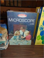 Vintage/Retro Microscope Lab in Box