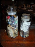 (2) Jars of Buttons