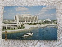 Walt Disney World Postcard 1980 Contemporary Hotel