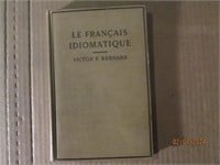 Book 1895 Le Francais Idiomatique French & English