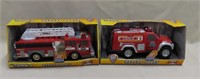 2- Tonka Fire / Rescue Trucks