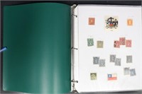 Chile Stamps Used & Mint hinged on pages, a bit di