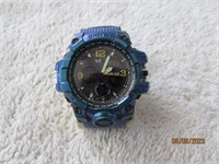 Mens Watch SKEMI SKM-1155 Blue Band Works