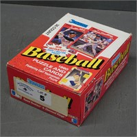 1990 Donruss Baseball Box of Sealed Wax Packs