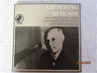 Record Box Set Gieseking Plays Debussy Childrens