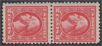 US Stamps #528B Mint NH Pair, Type VII CV $100