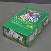 1990 NFL Pro Set Football Sealed Box of Packs